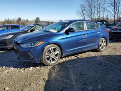 Hyundai Elantra Vehiculos salvage en venta: 2017 Hyundai Elantra SE