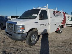 Salvage trucks for sale at Greenwood, NE auction: 2015 Ford Econoline E350 Super Duty Cutaway Van