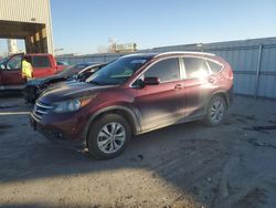 Salvage cars for sale from Copart Kansas City, KS: 2013 Honda CR-V EXL