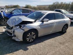 Salvage cars for sale at Las Vegas, NV auction: 2014 Honda Accord LX