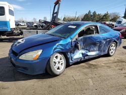 Vehiculos salvage en venta de Copart Denver, CO: 2006 Honda Accord EX