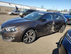 Salvage cars for sale at New Britain, CT auction: 2017 Nissan Maxima 3.5S