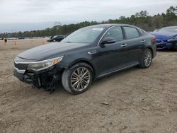 Salvage cars for sale from Copart Greenwell Springs, LA: 2016 KIA Optima SXL