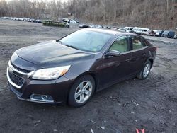 Chevrolet Malibu 1LT salvage cars for sale: 2015 Chevrolet Malibu 1LT