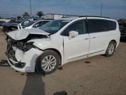 Salvage cars for sale at Riverview, FL auction: 2017 Chrysler Pacifica Touring L