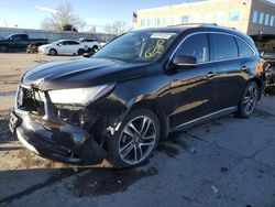 Acura MDX Advance salvage cars for sale: 2017 Acura MDX Advance