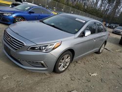 Salvage cars for sale at Waldorf, MD auction: 2015 Hyundai Sonata SE