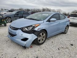 Salvage cars for sale at New Braunfels, TX auction: 2013 Hyundai Elantra GLS