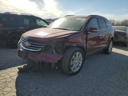 Vehiculos salvage en venta de Copart Bridgeton, MO: 2015 Chevrolet Traverse LT