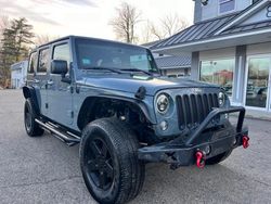 Jeep salvage cars for sale: 2015 Jeep Wrangler Unlimited Sport