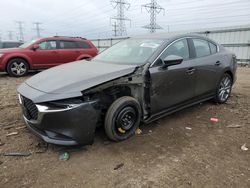 Salvage cars for sale from Copart Elgin, IL: 2020 Mazda 3 Select