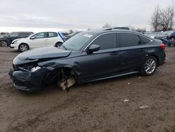 Salvage cars for sale from Copart London, ON: 2024 Honda Civic EX