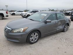 Salvage cars for sale from Copart Houston, TX: 2012 Honda Accord LXP