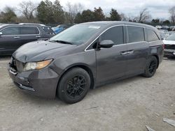 Honda Odyssey salvage cars for sale: 2015 Honda Odyssey EXL