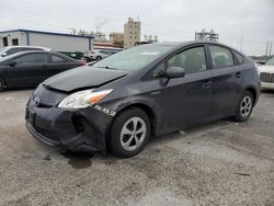 Salvage cars for sale from Copart New Orleans, LA: 2015 Toyota Prius
