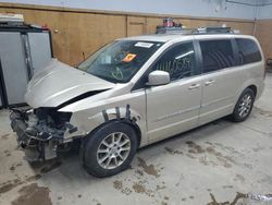 Salvage cars for sale at Kincheloe, MI auction: 2013 Chrysler Town & Country Touring