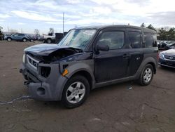 Salvage cars for sale from Copart Denver, CO: 2004 Honda Element EX