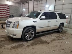 Salvage cars for sale from Copart Columbia, MO: 2012 Cadillac Escalade ESV Platinum