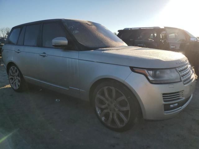 2016 Land Rover Range Rover HSE