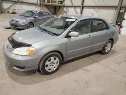 Salvage cars for sale from Copart Montreal Est, QC: 2003 Toyota Corolla CE