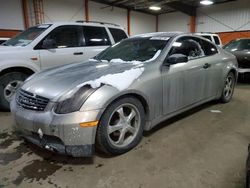 Salvage cars for sale from Copart Rocky View County, AB: 2003 Infiniti G35