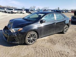 Salvage cars for sale from Copart West Warren, MA: 2015 Toyota Corolla L