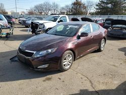 Salvage cars for sale from Copart Moraine, OH: 2013 KIA Optima LX