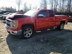 Chevrolet Silverado k1500 ltz salvage cars for sale: 2014 Chevrolet Silverado K1500 LTZ