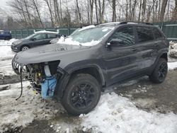 Jeep salvage cars for sale: 2022 Jeep Cherokee Trailhawk