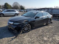 Acura salvage cars for sale: 2015 Acura TLX Tech