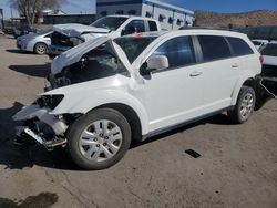 Salvage cars for sale from Copart Albuquerque, NM: 2019 Dodge Journey SE