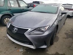 Salvage cars for sale from Copart Martinez, CA: 2017 Lexus RC 200T