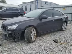 Chevrolet Cruze LTZ Vehiculos salvage en venta: 2015 Chevrolet Cruze LTZ