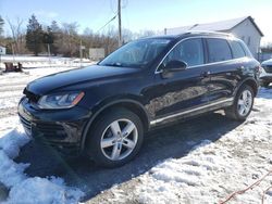 Salvage cars for sale at York Haven, PA auction: 2012 Volkswagen Touareg V6 TDI