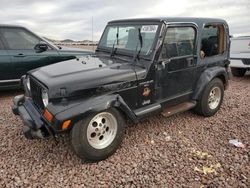 Vehiculos salvage en venta de Copart Phoenix, AZ: 1998 Jeep Wrangler / TJ Sahara