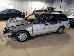 Salvage cars for sale at Franklin, WI auction: 1993 Ford Escort LX