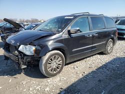 Salvage cars for sale at Cahokia Heights, IL auction: 2016 Chrysler Town & Country Touring L