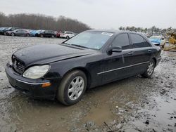 Mercedes-Benz S 430 salvage cars for sale: 2002 Mercedes-Benz S 430