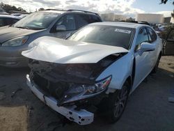 Salvage cars for sale from Copart Martinez, CA: 2017 Lexus ES 300H