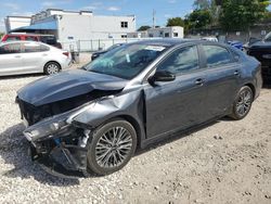 Salvage cars for sale from Copart Opa Locka, FL: 2023 KIA Forte GT Line