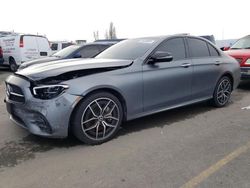 Salvage cars for sale at Vallejo, CA auction: 2022 Mercedes-Benz E 350