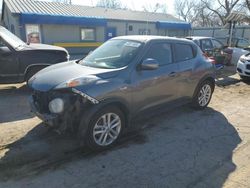 Salvage cars for sale at Wichita, KS auction: 2013 Nissan Juke S