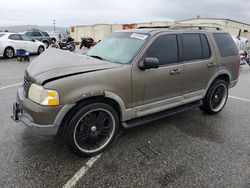 Salvage cars for sale from Copart Van Nuys, CA: 2002 Ford Explorer XLT