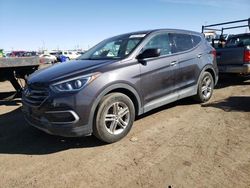 Salvage cars for sale at Brighton, CO auction: 2017 Hyundai Santa FE Sport