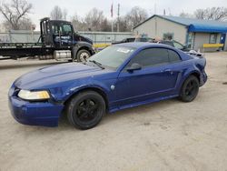 Salvage cars for sale at Wichita, KS auction: 2004 Ford Mustang