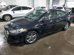 Salvage cars for sale at Ham Lake, MN auction: 2018 Hyundai Elantra SEL