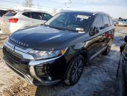Salvage cars for sale at Central Square, NY auction: 2019 Mitsubishi Outlander SE
