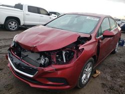 Vehiculos salvage en venta de Copart Elgin, IL: 2017 Chevrolet Cruze LT