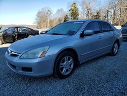 Salvage cars for sale from Copart Concord, NC: 2006 Honda Accord EX