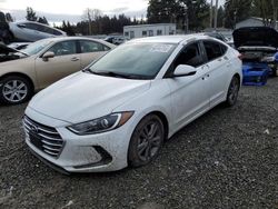 Salvage cars for sale at Graham, WA auction: 2017 Hyundai Elantra SE